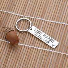 Load image into Gallery viewer, Wife Husband Couple Keychain Gifts for Anniversary Birthday I Love You Key Ring Wedding Gifts from Wifey Hubby Valentine Day Christmas for Girlfriend Boyfriend Key Chain Pendant Jewelry for Him Her