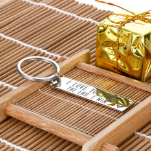 Load image into Gallery viewer, Wife Husband Couple Keychain Gifts for Anniversary Birthday I Love You Key Ring Wedding Gifts from Wifey Hubby Valentine Day Christmas for Girlfriend Boyfriend Key Chain Pendant Jewelry for Him Her
