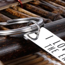 Load image into Gallery viewer, Wife Husband Couple Keychain Gifts for Anniversary Birthday I Love You Key Ring Wedding Gifts from Wifey Hubby Valentine Day Christmas for Girlfriend Boyfriend Key Chain Pendant Jewelry for Him Her