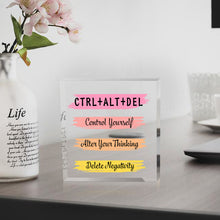 Load image into Gallery viewer, Stocking Stuffers for Teens Inspirational Gifts for Women Office Decor Encouragement Gifts for Daughter Son Coworker Friends Christmas Presents Sister Gifts Birthday Cheer Up Gifts Acrylic Home Decor