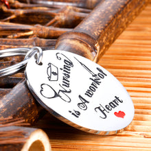 Load image into Gallery viewer, Nursing is A Work of Heart Keychain Nurse Ideal Gift Appreciation Gift for Women Men Nursing Day for Birthday Graduation