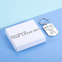 Load image into Gallery viewer, I wil always be your little girl Funny Birthday Gift for Son Daughter from Mom Keychain Sweet 16 for Son Daughter New Driver Gifts