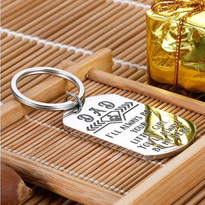 Dad Fathers Day Keychain Gifts from Daughter Best New Dad Daddy Stepdad Father of the Bride Papa Birthday Christmas Wedding Gift