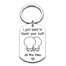 Load image into Gallery viewer, Valentines Day Gifts Gag Gifts for Boyfriend Girlfriend Date Night Gifts for Couples Cute Keychain Anniversary Birthday Fun Naughty Gifts for Women Men Funny Gifts for Husband Wife Wifey Him Her