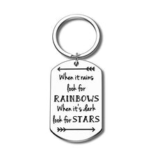 Load image into Gallery viewer, Inspirational Keychain Gifts for Women Men Sympathy Condolence Gifts Best Friend Teenage Girls Boys Friendship Birthday Christmas Key Chain Gift