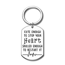 Load image into Gallery viewer, Nurse Gifts for Women Female Nurse Keychain Nursing Graduation Nurses Week Christmas Valentines Birthday Gifts for Nurse Practitioner Medical Students