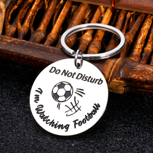 Stock Stuffers for Teens Boys Girls Funny Christmas Gifts Football Accessories Football Stuff Football Gifts Soccer Coach Gifts World Cup Gifts for Football Lovers Football Players Funny Keychain