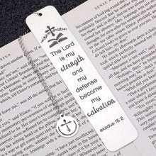Load image into Gallery viewer, Christian Bookmarks for Women Men Book Markers for Book Lovers Inspirational Religious Bible Verse Gifts for Girls Teens Metal Bookmark Christmas Birthday Graduation Gifts for Daughter Son Boys
