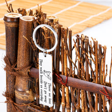 Load image into Gallery viewer, Sympathy Memorial Gifts for Loss of Loved One Keychain Remembrance Gifts for Father Mother Grandfather Grandmother Angel Gift in Memory of Grandpa Grandma Mom Dad Son Daughter Keyring Jewelry