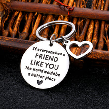 Load image into Gallery viewer, Friendship Gifts for Women Friends Long Distance Friendship Gift Birthday Christmas Presents Thank You Gifts for Boys Girls Sisters Keychain for Men Brother Coworker Appreciation Leaving Farewell Gift