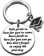 Load image into Gallery viewer, Stocking Stuffers for Teens Graduation Gifts Christmas Gifts for Students Class of 2023 Gifts for Readers Graduation Gift for Her Him College Nursing Students Gifts Inspirational keychain for Boy Girl