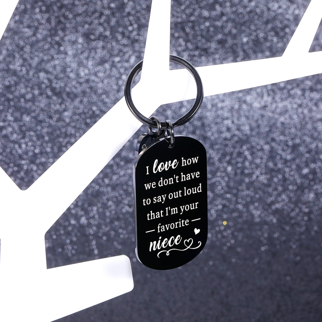 Uncle Gifts, Uncle Gifts from Niece, Funny Gifts for Uncle, Stocking Stuffers for Uncle, Funny Keychain for Uncle from Niece, Christmas Birthday Gifts for Uncle From Niece, Presents for Uncle