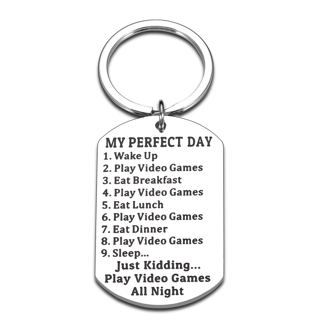 Teen Boys Gift Ideas Funny Gifts for Gamers Valentines Day Gifts for Kids Gifts for Boys Girls Keychain for Boyfriend Big Brothers Gifts Fun Gamer Gifts for Men Women Christmas Birthday Gaming Gifts