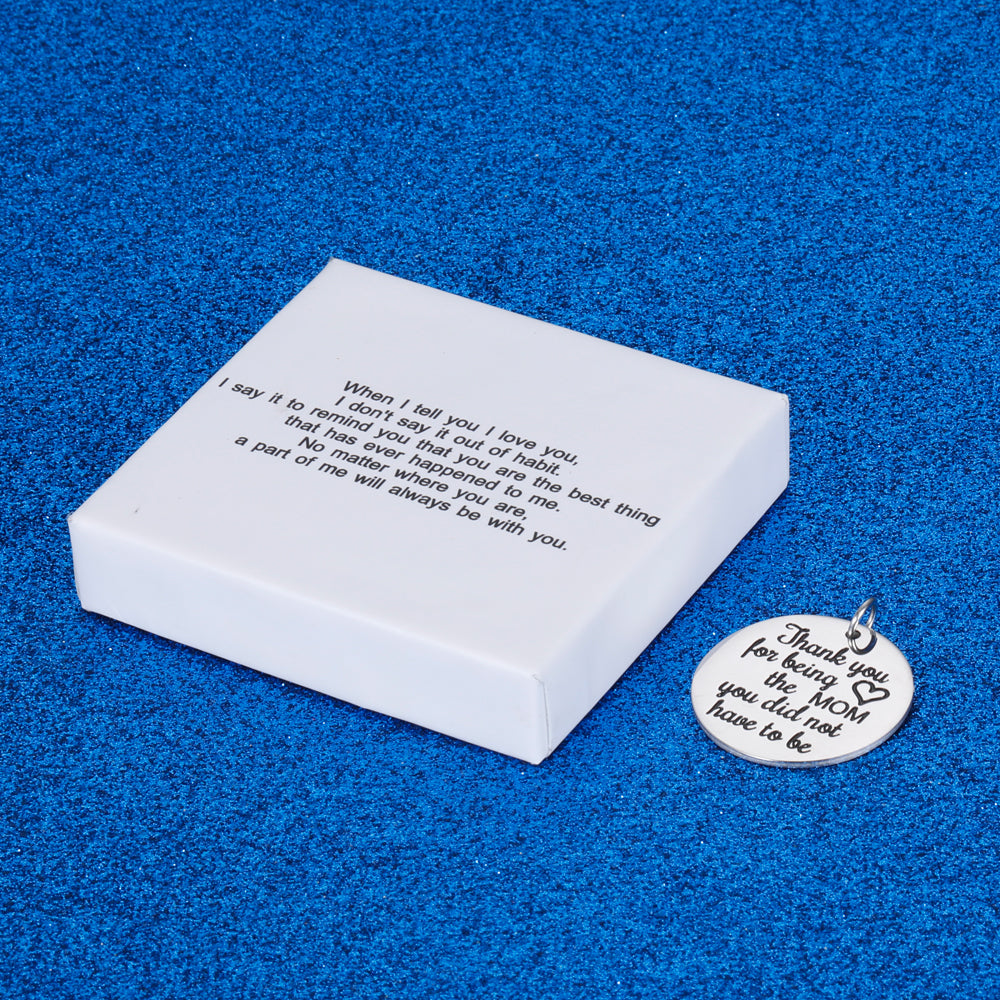 When I tell you I love you, I don't say it out of habit. I say it to remind you that you are the best thing that ever happened to me Mothers’ Day Keychain Gifts