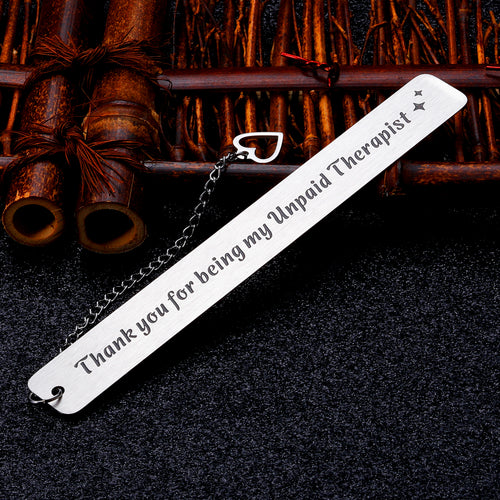 Friendship Gifts for Women Friends Thank You Gift Bookmarks for Women Book Lover Gift for Readers Therapist Gifts Thanksgiving Christmas Presents Stock Stuffers for Coworkers Teacher Appreciation Gift