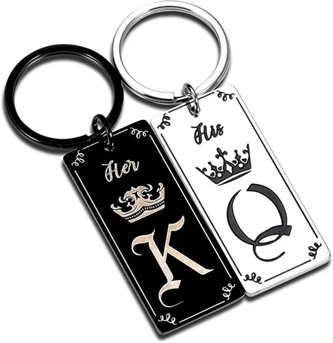 Gifts for Boyfriend Couple Valentines Day Gifts for Him Her Husband Cute Keychain Christmas Birthday Gifts for Girlfriend Wife 1 Year Anniversary Wedding Gifts for Fiance Fiancee Groom Bridge Gifts