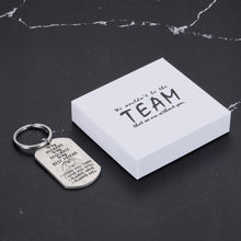 Load image into Gallery viewer, We wouldn’t be the team that we are without you Husband Gifts Valentine Day for Him Men from Wife to My Soulmate Husband Keychain
