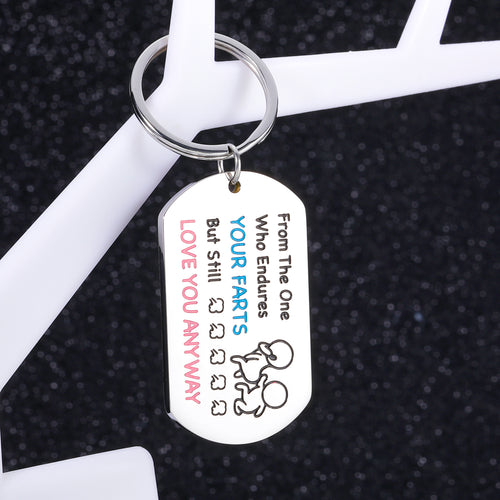 Stocking Stuffers for Men Women Gifts for Boyfriend Girlfriend Christmas Valentines Gifts Funny Keychain 1 Year Anniversary Birthday Romantic Gifts for Her Halloween Wedding Gifts for Couple Girls