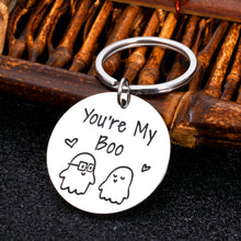 Load image into Gallery viewer, Cute Gifts for Girlfriend Boyfriend Stocking Stuffers for Wife Husband Cute Keychain Christmas Anniversary Romantic Gifts for Her Him Valentines Day Gifts Lesbian Gifts Couple Keychains