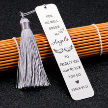 Load image into Gallery viewer, Christian Gifts for Women Inspirational Bible Bookmarks for Book Lovers Religious Gifts Bookmarks for Kids Girls Birthday Christmas Gift for Daughter Son Metal Bookmark Tassels Bible Verse Gifts