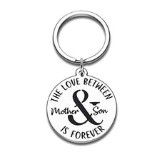 Load image into Gallery viewer, Mothers Day Christmas Birthday Gifs for Mom from Son Mother Keychain Gifs For Step Mom Mother Son in Law Key Chians Rings
