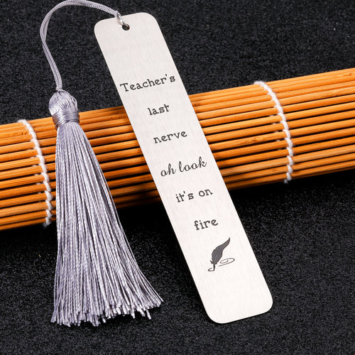 Teacher Christmas Gifts Teachers Gifts for Women Teacher Appreciation Gifts Funny Bookmarks for Women Teacher Day Birthday Gifts Graduation Retirement Valentines Presents for Teacher Male Female