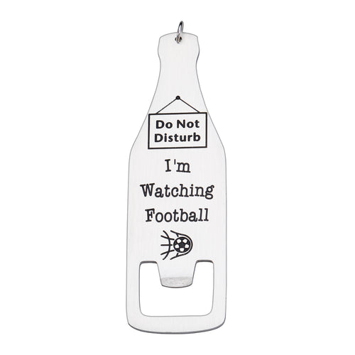 Bottle Opener Football Gifts Soccer Coach Gifts Football Accessories Stock Stuffers for Football Lovers Boys Funny Gifts for Men World Cup 2022 Gift for Football Player Dad Husband Christmas Presents