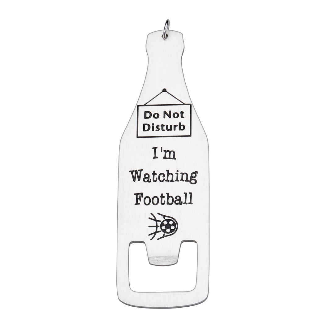 Bottle Opener Football Gifts Soccer Coach Gifts Football Accessories Stock Stuffers for Football Lovers Boys Funny Gifts for Men World Cup 2022 Gift for Football Player Dad Husband Christmas Presents