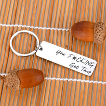 Load image into Gallery viewer, Funny Best Good Friends Keychains Daughter Son Christmas Valentines Day Birthday Presents for Women Men Friendship Graduation Thank You Gifts for Boys Girls BFF Family Keyring Jewelry