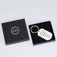 Load image into Gallery viewer, Inspirational Bible Verse Keychain Religious Faith Christian Gifts for Women Men Be Strong and Courageous Pendant with Cross Joshua 1:9 Gifts for Him Her Godson Goddaughter Thanksgiving Silver
