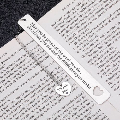 Christmas Office Gifts Employee Appreciation Gifts for Coworkers Leaving Gifts Secret Santa Gifts for Coworker Friends Boss Retirement Going Away Farewell Gifts Inspirational Bookmarks for Book Lovers