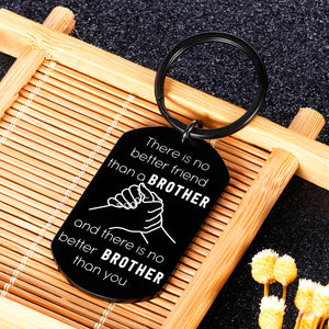 Funny Brother Keychain Christmas Birthday Presents for Big Little Brother in Law from Sister Brother in Law Anniversary Wedding Day Keychain Gift for Men BFF Best Friend Family Keyring Jewelry