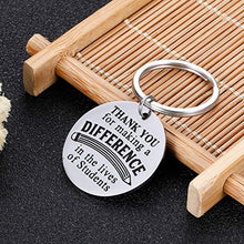 Load image into Gallery viewer, Teacher Appreciation Gifts Teacher Keychain Back to School End of Year Thanksgiving Valentine&#39;s Day Christmas Gifts for Teachers Retirement