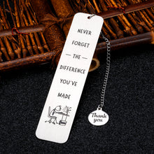 Load image into Gallery viewer, Funny Gifts for Coworkers Christmas Office Gifts for Coworkers Employee Appreciation Gifts Coworker Leaving Farewell Going Away Gift Bookmarks for Book Lovers Birthday Retirement Encouragement Gifts