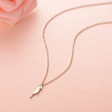 Load image into Gallery viewer, Parrot Necklace for Women Bird Charm Animal Minimal Rose Gold Necklace 16&quot; - 18&quot; Adjustable Chain Jewelry Dainty Pendant Necklace Christmas Gifts for Girl