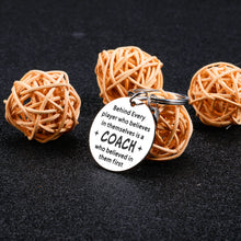 Load image into Gallery viewer, Coach Gifts Soccer Coach Christmas Gifts Stock Stuffers for Football Coach Keychain Birthday Thanksgiving Gifts Volleyball Cheer Coach Gift Teacher Appreciation Gift Basketball Baseball Coach Presents