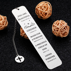 Christian Gifts Religious Bible Bookmarks for Women Book Lovers Birthday Inspirational Gifts Book Markers College Students Gifts Stocking Stuffers for Teen Girls Boys Christmas Bookmarks for Men