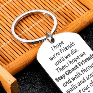 Friendship Gifts for Women Friends Funny Gift for Friends Female Long Distance Friendship Gifts Unique Friend Gift Sister Brother Bff Birthday Gifts Cute Keychain Christmas Presents for Girls Boy Teen