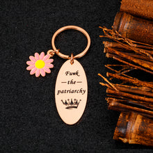 Load image into Gallery viewer, Stocking Stuffers for Women Daughter Gifts from Mom Inspirational Gifts for Mom Birthday Christmas Presents for Girls Friends Rose Gold Keychain Feminist Gift Car Keychain for Teens Female Coworker