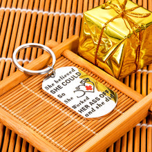Load image into Gallery viewer, Christmas Gift Inspirational Nurse Gifts Keychain for RN Nurse Practitioner Nurse Appreation Gifts Thank You Gift for Nursing Medical Student Graduation Birthday Christmas She Believe She Could Keychain Stocking Stuffers