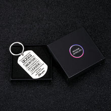 Load image into Gallery viewer, Boss Gifts Boss Lady Gifts for Women Men Stocking Stuffers Thank You Gifts Employee Appreciation Gifts Christmas Gifts for Boss Coworker Farewell Going Away Gifts Birthday Presents Boss Keychain