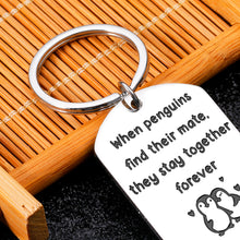 Load image into Gallery viewer, Gifts for Boyfriend Girlfriend Couple Gifts Husband Christmas Gifts Cute Keychain Stocking Stuffers for Wife Anniversary Birthday Romantic Cute Penguin Gifts for Him Her Valentines Day Gifts