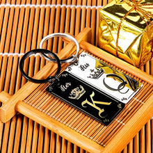 Load image into Gallery viewer, Gifts for Boyfriend Couple Valentines Day Gifts for Him Her Husband Cute Keychain Christmas Birthday Gifts for Girlfriend Wife 1 Year Anniversary Wedding Gifts for Fiance Fiancee Groom Bridge Gifts