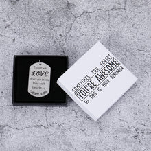 Load image into Gallery viewer, SOMETIMES YOU FORGET YOU’RE AWESOME SO THIS IS YOUR REMINDER Sympathy Memorial Gifts Keychain for Loss of Mother Father Husband Those We Love Don&#39;t Go Away Bereavement Gift in Memory of Loved One Pet Dog Grandma Grandpa Remembrance Key Chain Jewelry