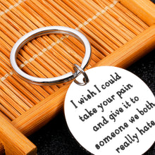 Load image into Gallery viewer, Stocking Stuffers for Men Christmas Gifts for Teenage Girls Boys Get Well Soon Gifts for Women Sympathy Gift Inspirational Gifts for Women Friends Funny Keychain Cancer Gifts Surgery Recovery Gifts