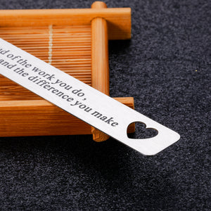 Christmas Office Gifts Employee Appreciation Gifts for Coworkers Leaving Gifts Secret Santa Gifts for Coworker Friends Boss Retirement Going Away Farewell Gifts Inspirational Bookmarks for Book Lovers