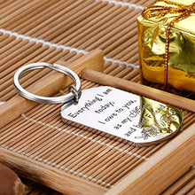 Load image into Gallery viewer, Mom Keychain Christmas Birthday Wedding Valentines Appreciation Presents for New Step Mother of the Bride Gifts Mothers Day Keychain from Daughter Son