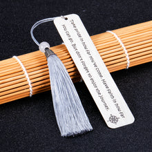 Load image into Gallery viewer, Roll over image to zoom in Christmas Gift Inspirational Bookmarks with Tassal for Women Men Kids Book Lovers Graduation Gifts for Teen Boys Girls 2022 Son Daughter Gift from Mom Dad Teachers Retirement Boss Coworker Leaving