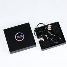 Load image into Gallery viewer, Player 1 Player 2 keychain For Gamer Boyfriend Christmas Valentines Gift Couples Keychain For Him Her Girlfriend Matching Keychains For Couples Funny Husband Keychain For Men