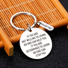 Load image into Gallery viewer, Inspirational Gifts for Women Encouragement Gift Off White Keychains for Men Birthday Christmas Presents Daughter Gift Nursing College Student Gift Back to School Motivational Gift for Kids Son Teens